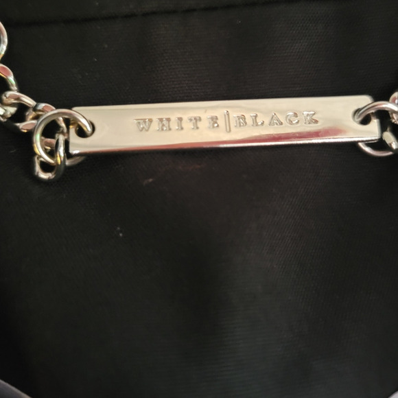 Ruffle Trimmed Black Blazer Whimsigoth Office Siren Career Dark Coquette Size‎ 4 - Picture 5 of 8